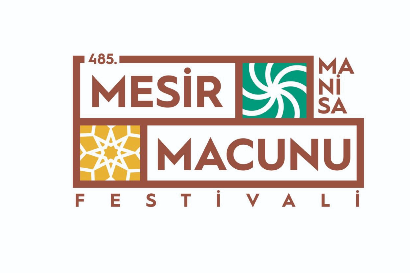 Manisa Mesir Macunu'na 485. yıl logosu 