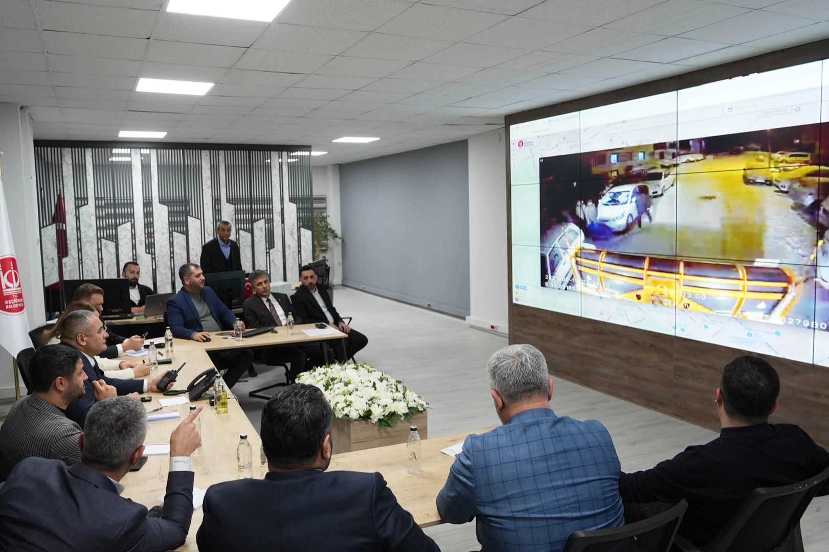 Ankara Keçiören'de karla mücadele koordineli sürdürüldü 