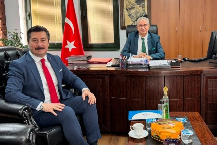 Ercan Özel, Vali Yardımcısı Doğan’ı ziyaret etti 