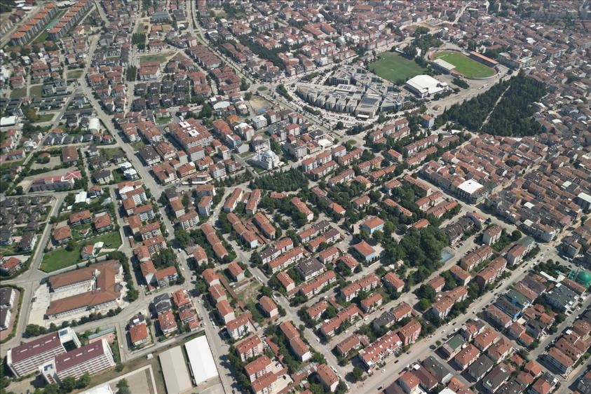 Bursa İnegöl’de binaların kimliği oluşturuluyor 