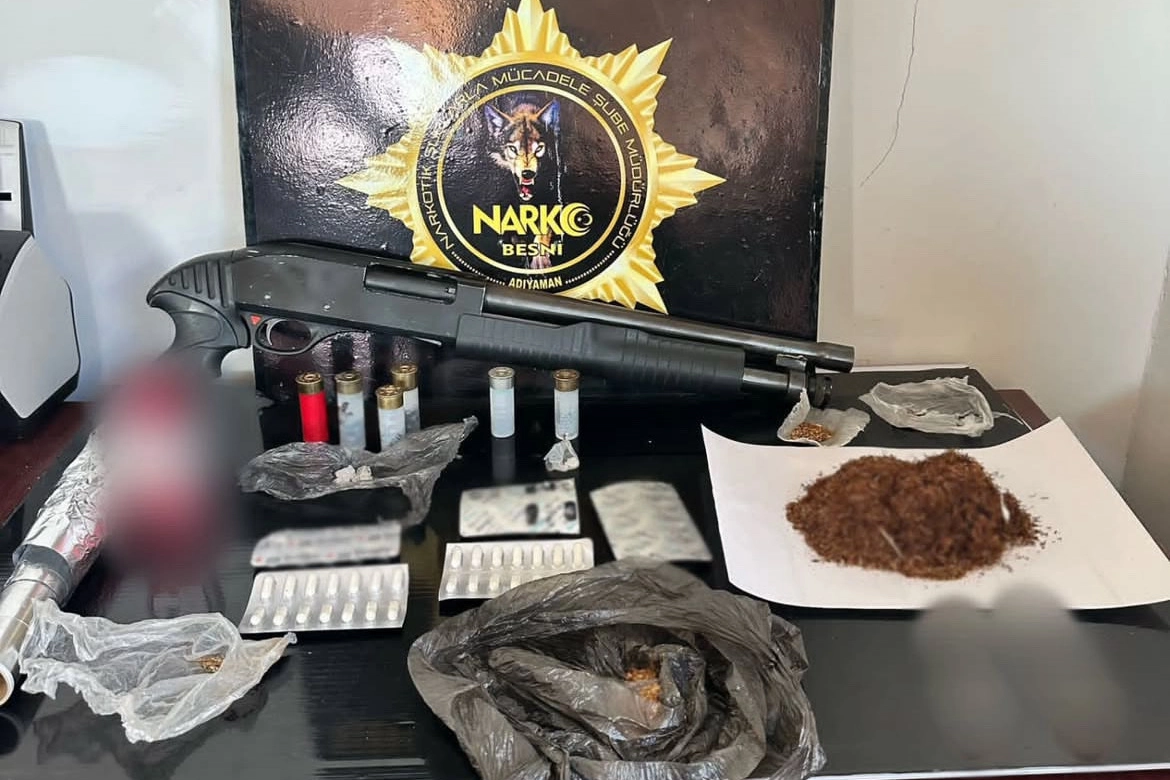 Adıyaman’da uyuşturucu operasyonu: 1 tutuklama 