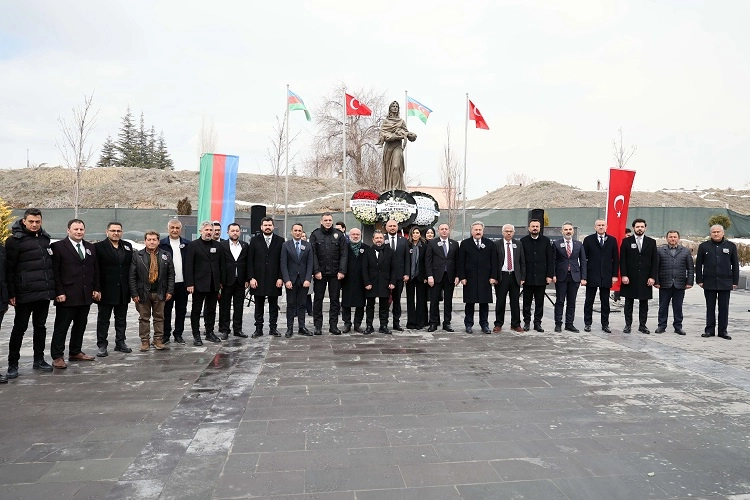 Hocalı şehitlerine Kayseri Talas'ta anma 