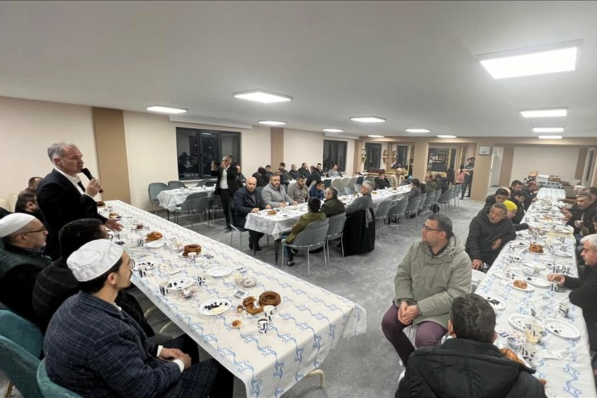 Bursa İnegöl'de Bereket Sofrasının finali Sanayi Camiinde yapıldı 