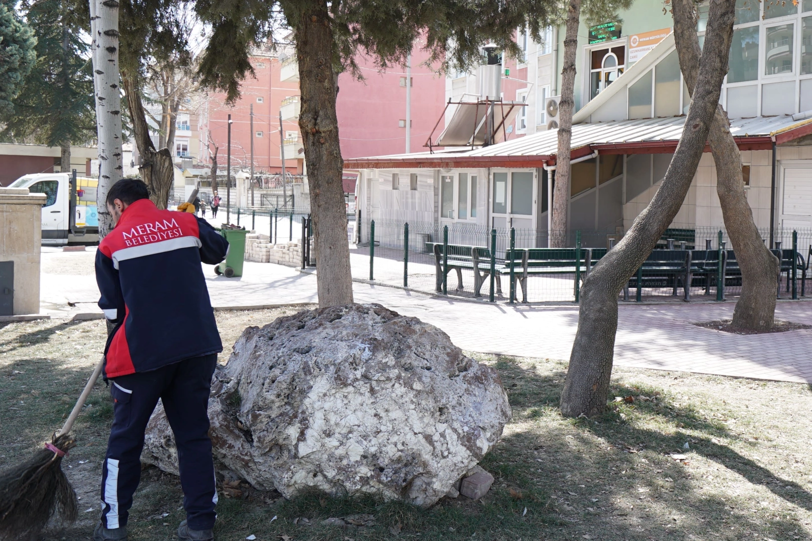 Konya Meram'da Ramazan temizliği! 