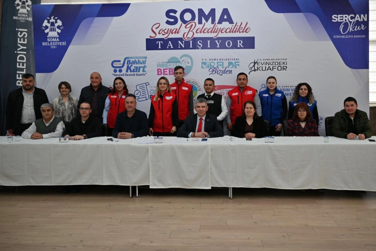 Manisa Soma, sosyal belediyecilikle tanışıyor 