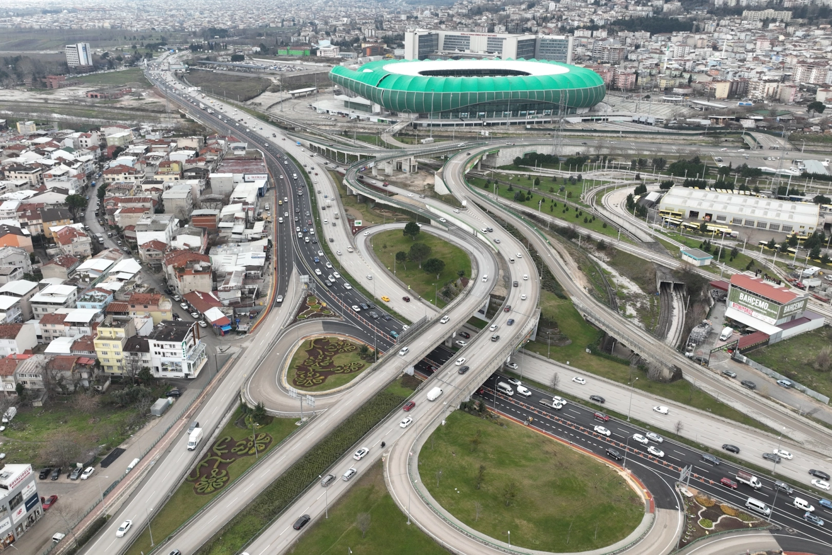 Bursa ulaşımına nefes aldıracak çalışma tamamlandı 