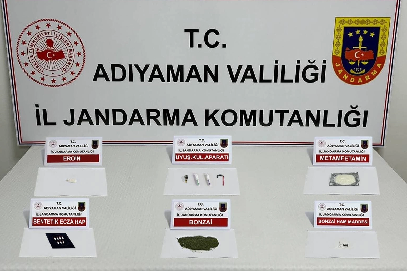 Adıyaman'da uyuşturucu operasyonunda 27 şüpheli yakalandı 