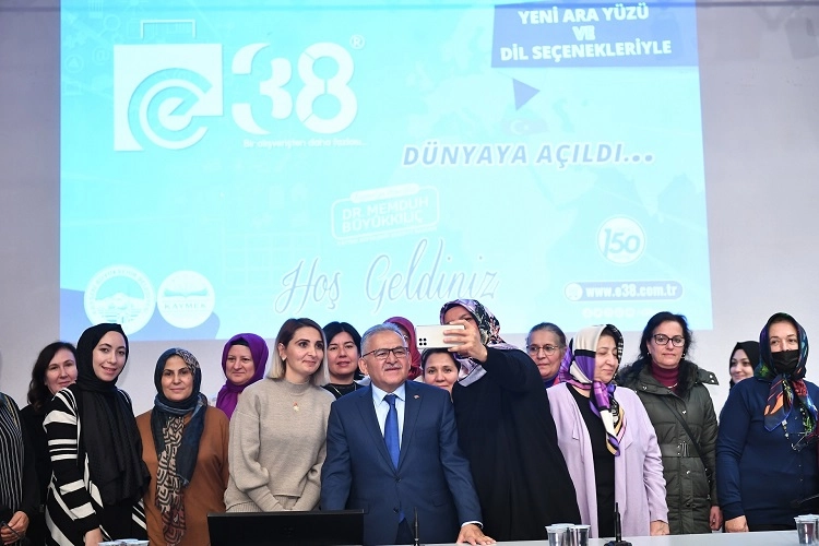 Kayseri Büyükşehir'den kadınlara özel projeler 