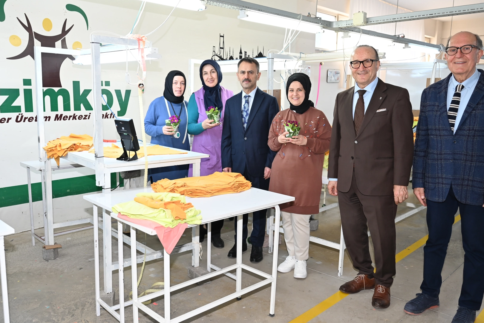 Bizimköy Engelliler Üretim Merkezi’nde özel kutlama 