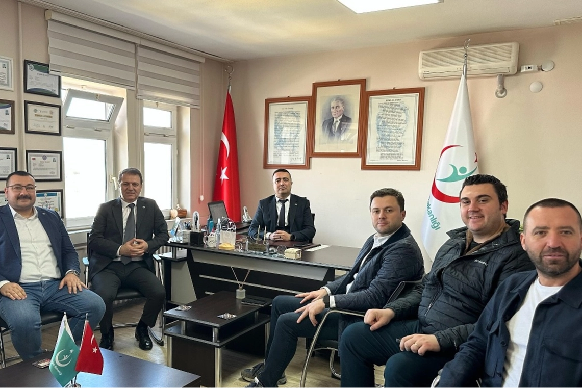 Keşan TSO’dan sağlık kuruluşlarına anlamlı ziyaret 