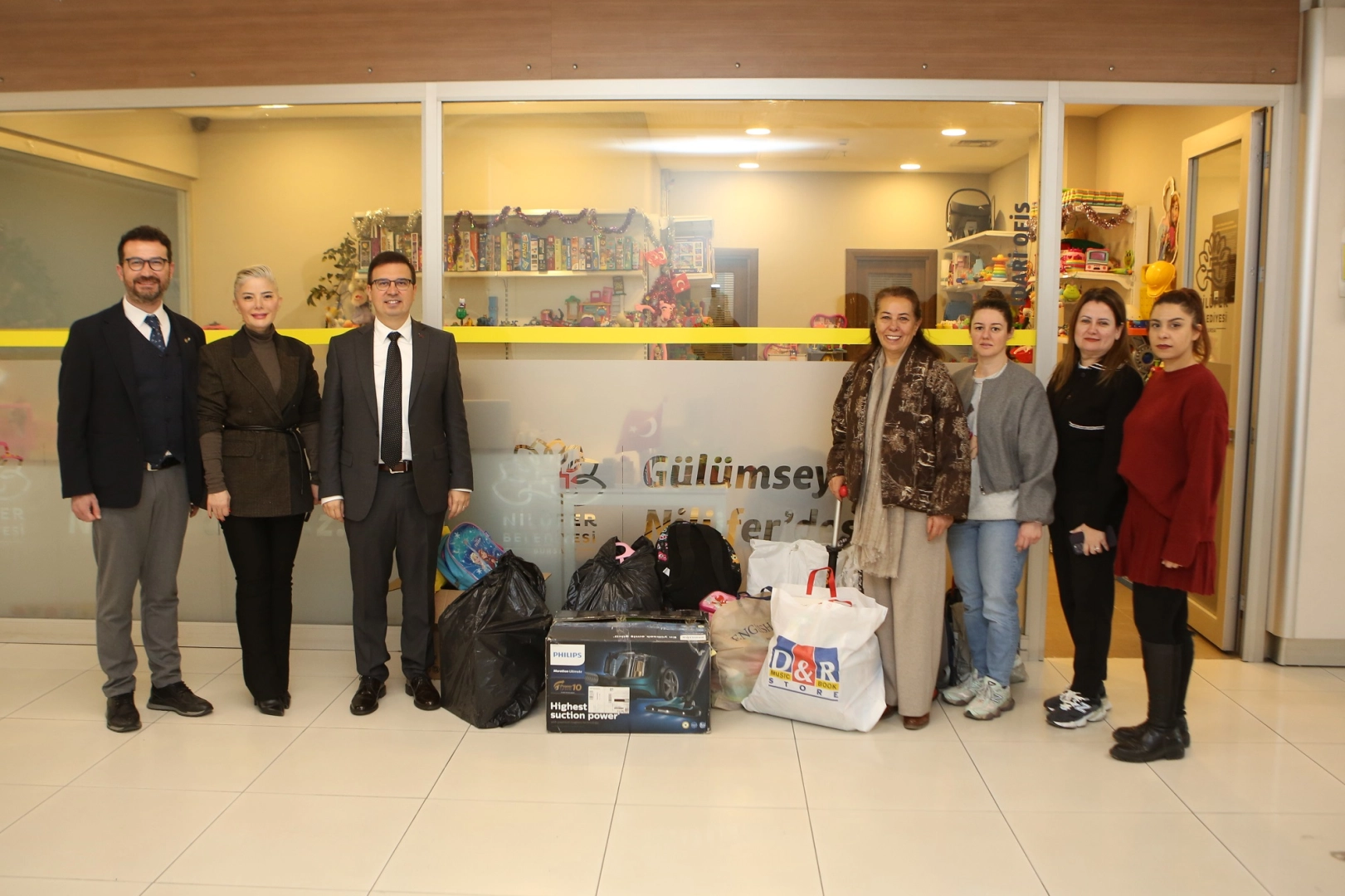 Bursa Nilüfer'e 'Rotary'den oyuncak bağışı 