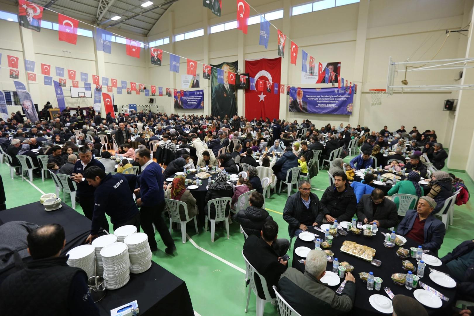 Bursa'da Ramazan bereketi Keles'te yaşandı 