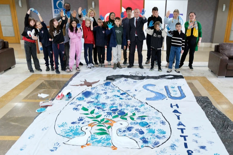 Dünya Su Günü’nde öğrencilere suyun önemi anlatıldı 