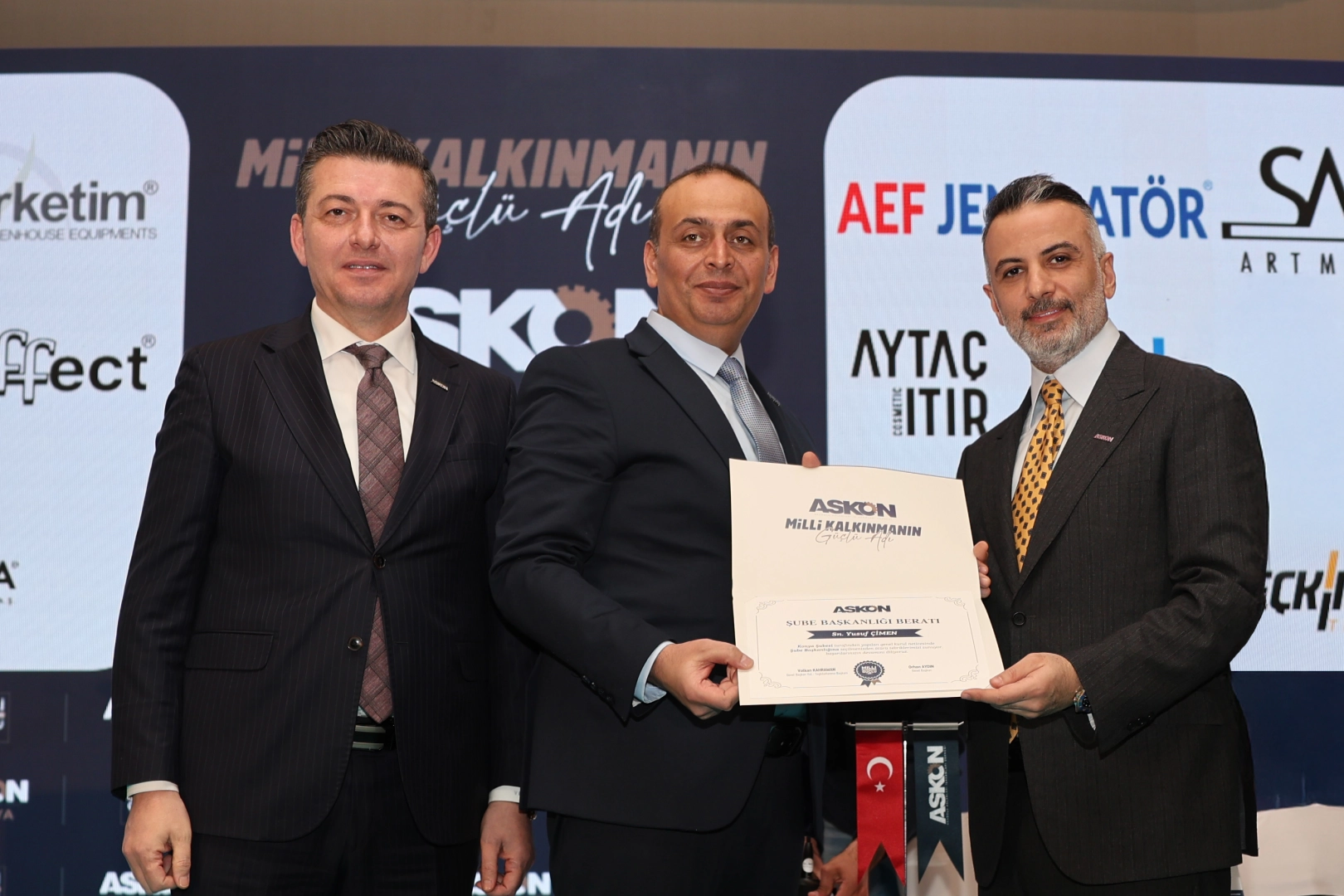ASKON Konya Şubesi yeni başkanı Yusuf Çimen oldu 
