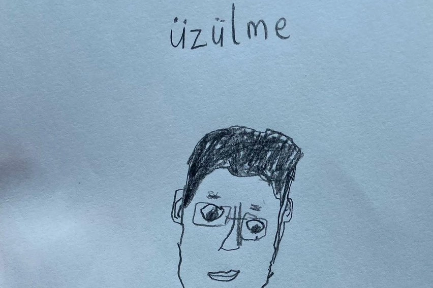 İmamoğlu'na çocuklardan destek resmi 