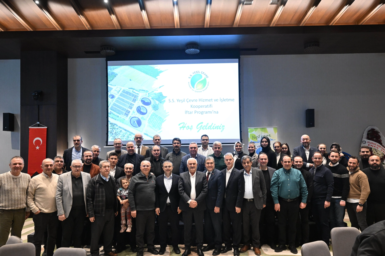 Yeşil Çevre ailesi iftar programında bir araya geldi 