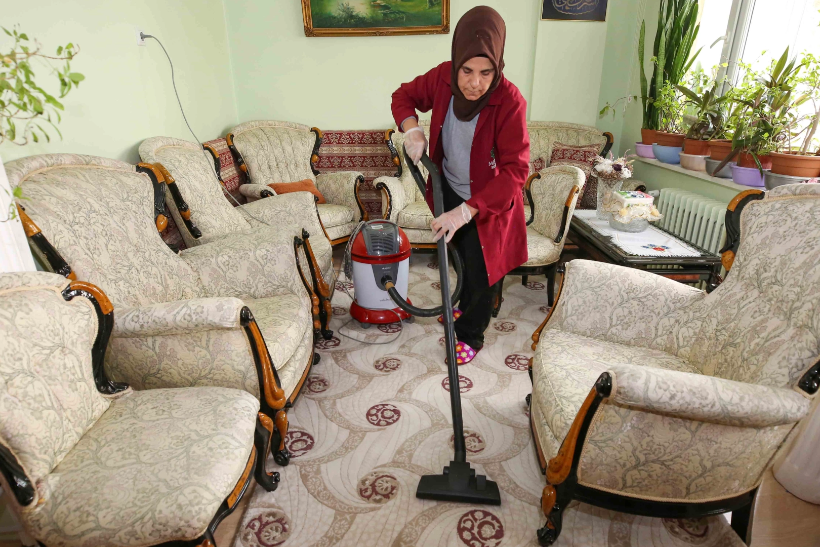 Konya Meram’da büyüklerin yüzleri bu bayram öncesinde de güldü! 