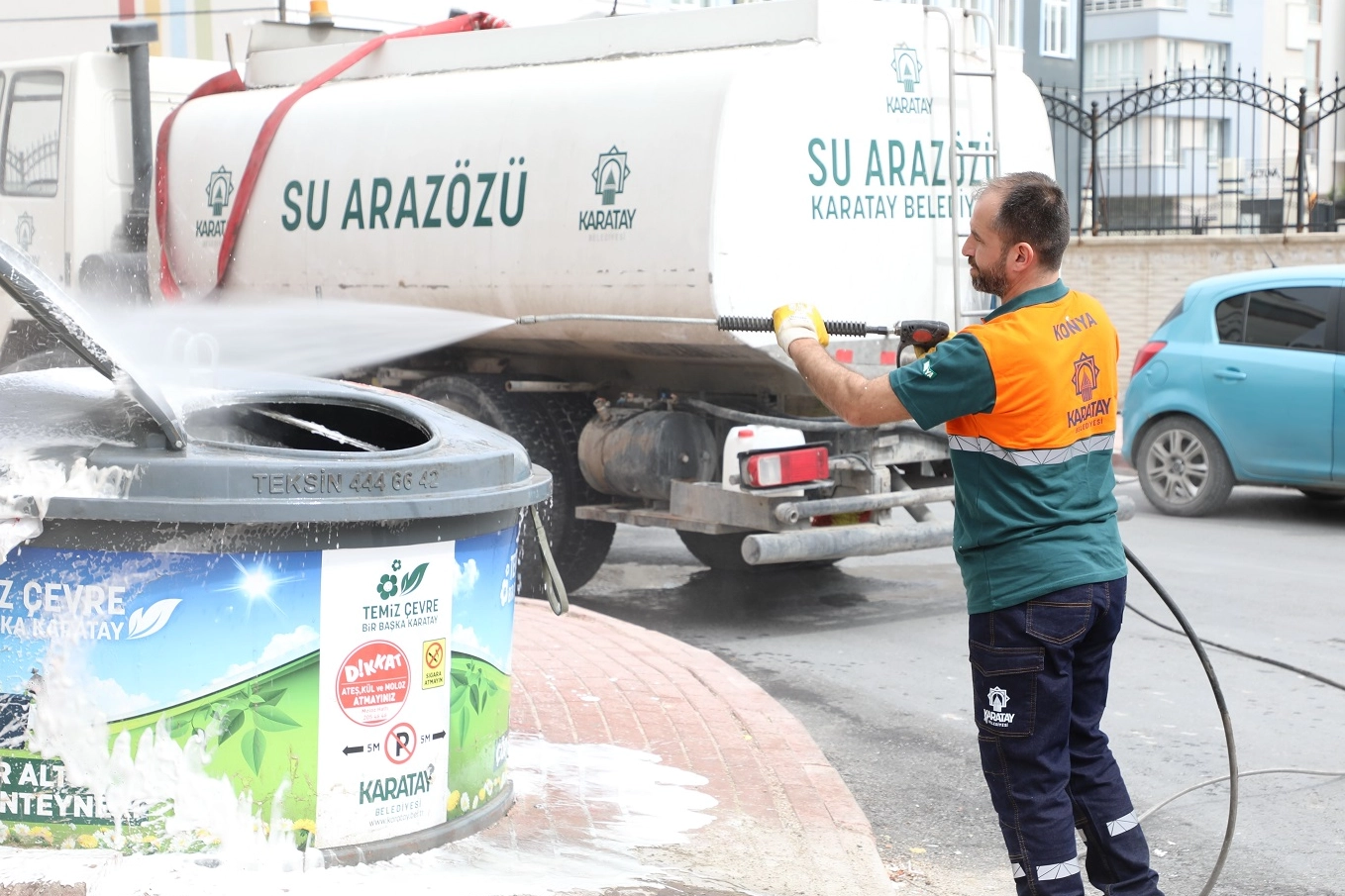 Konya Karatay'da bayrama tam hazırlık 
