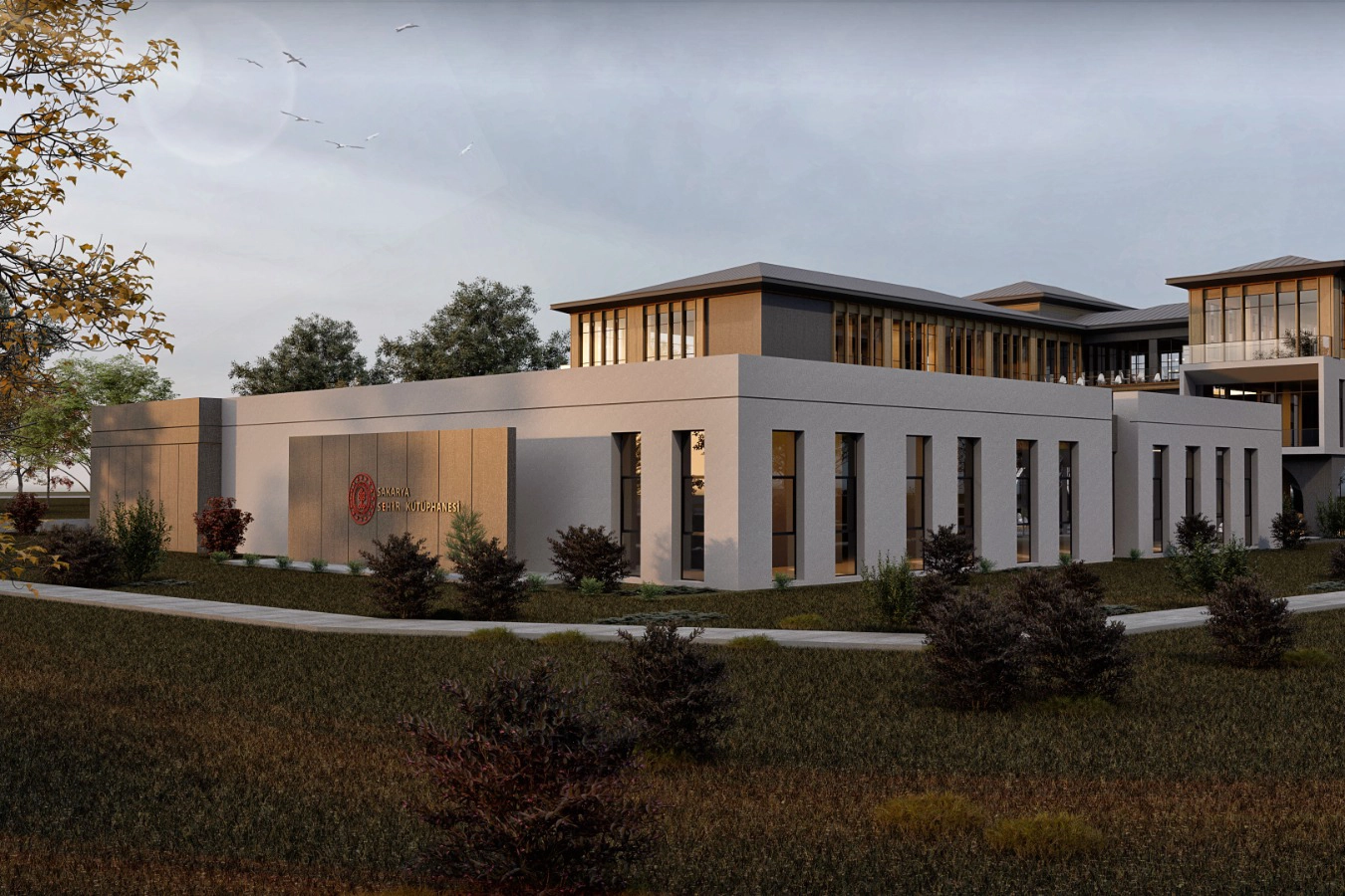 Sakarya'nın yeni Şehir Kütüphanesi işte böyle olacak 