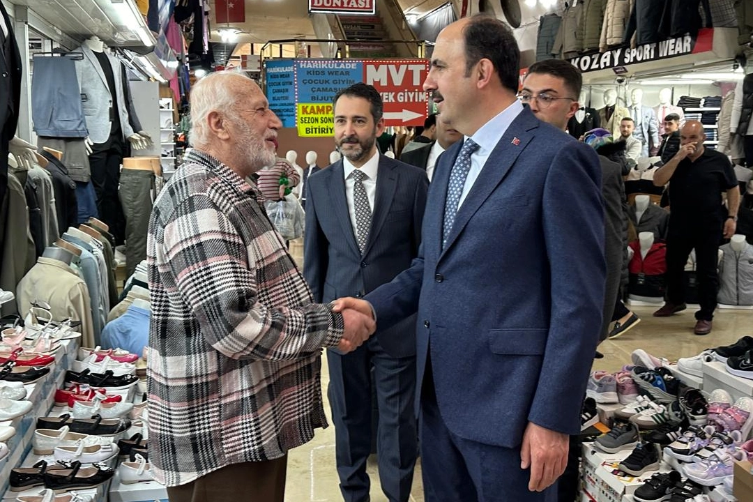 Konyalıların bayram heyecanına ortak oldu 