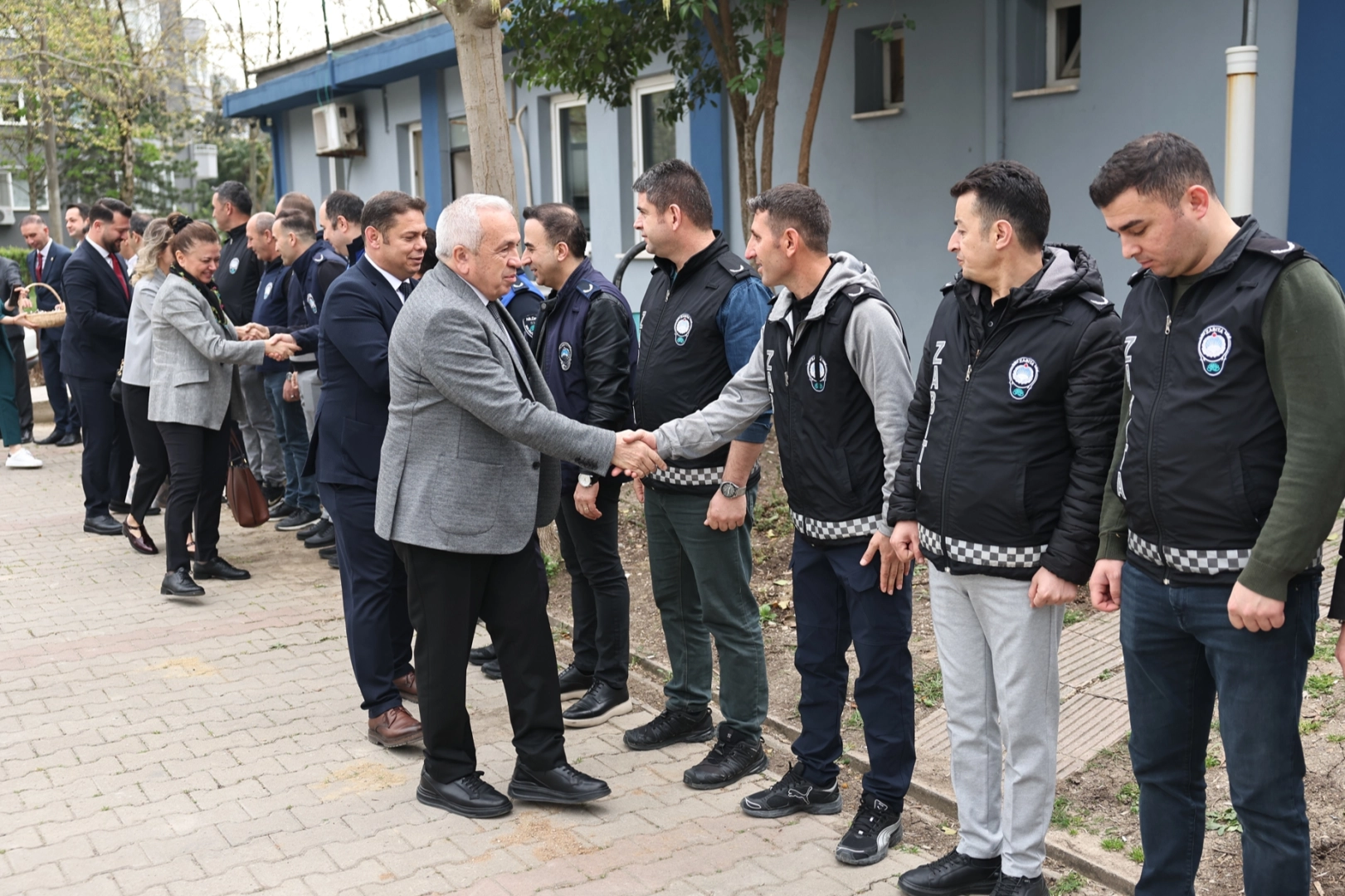Bursa Nilüfer'de geleneksel bayramlaşma 