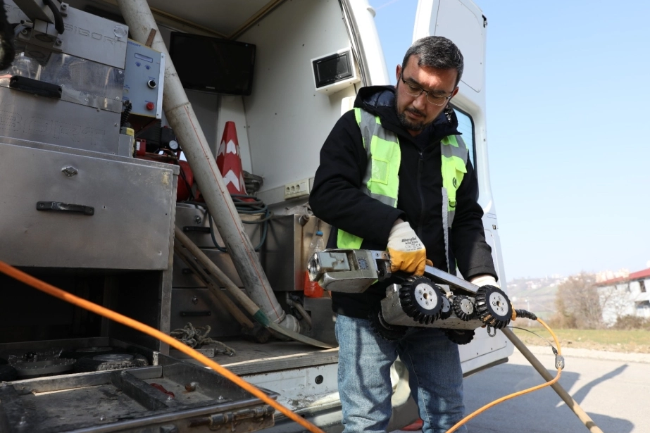 SASKİ’den kanal arızalarına robotlu çözüm 