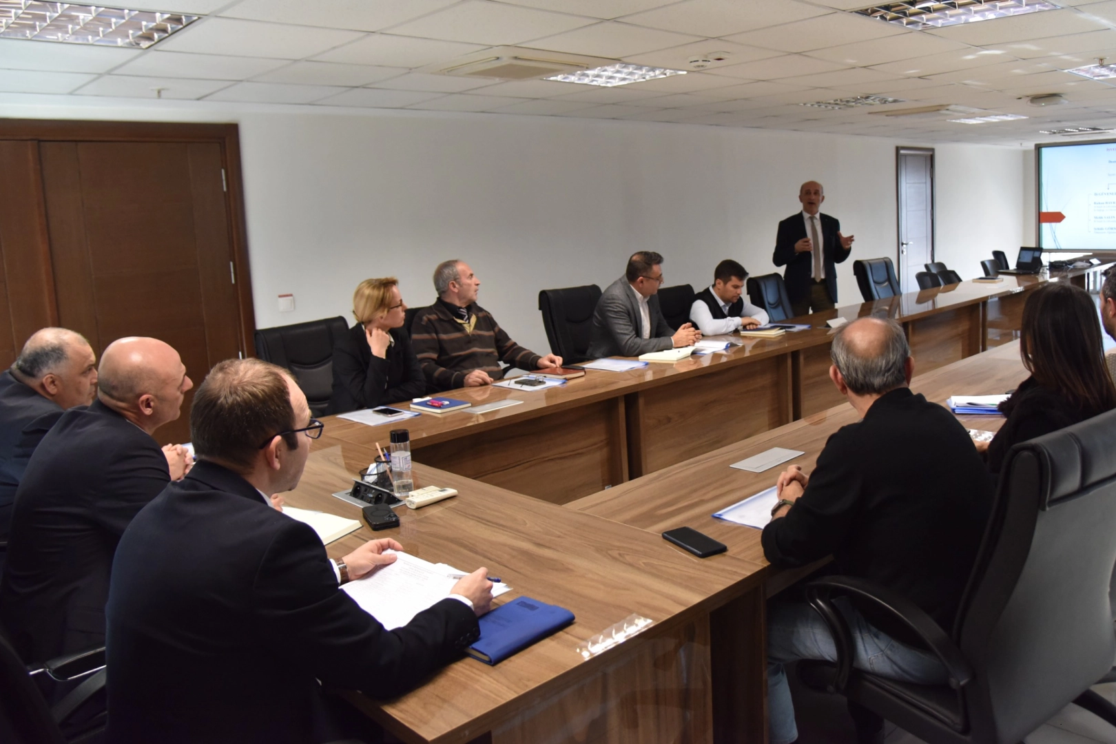 Manisa MASKİ iş güvenliği için toplandı 
