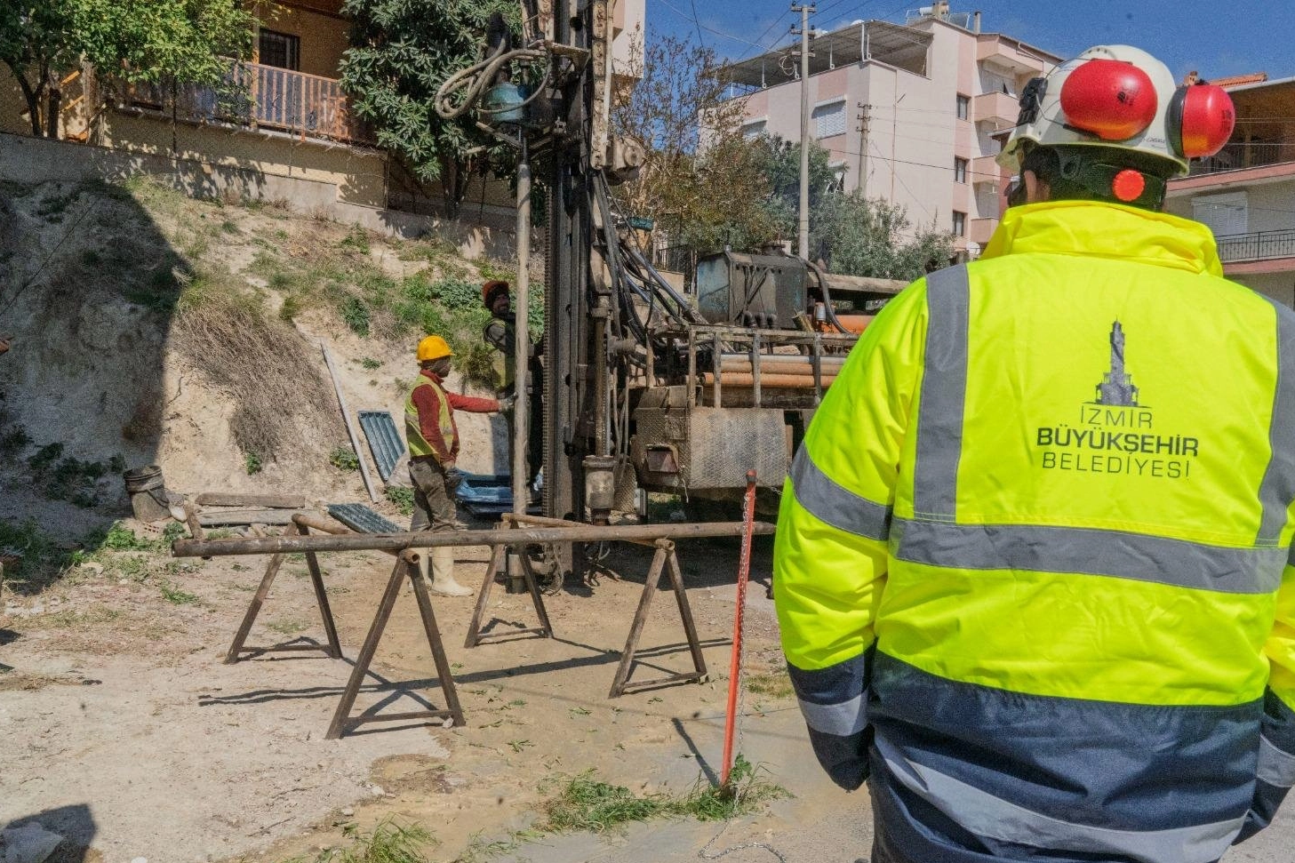 İzmir Bornova'nın zemin çalışmaları tamamlanıyor 