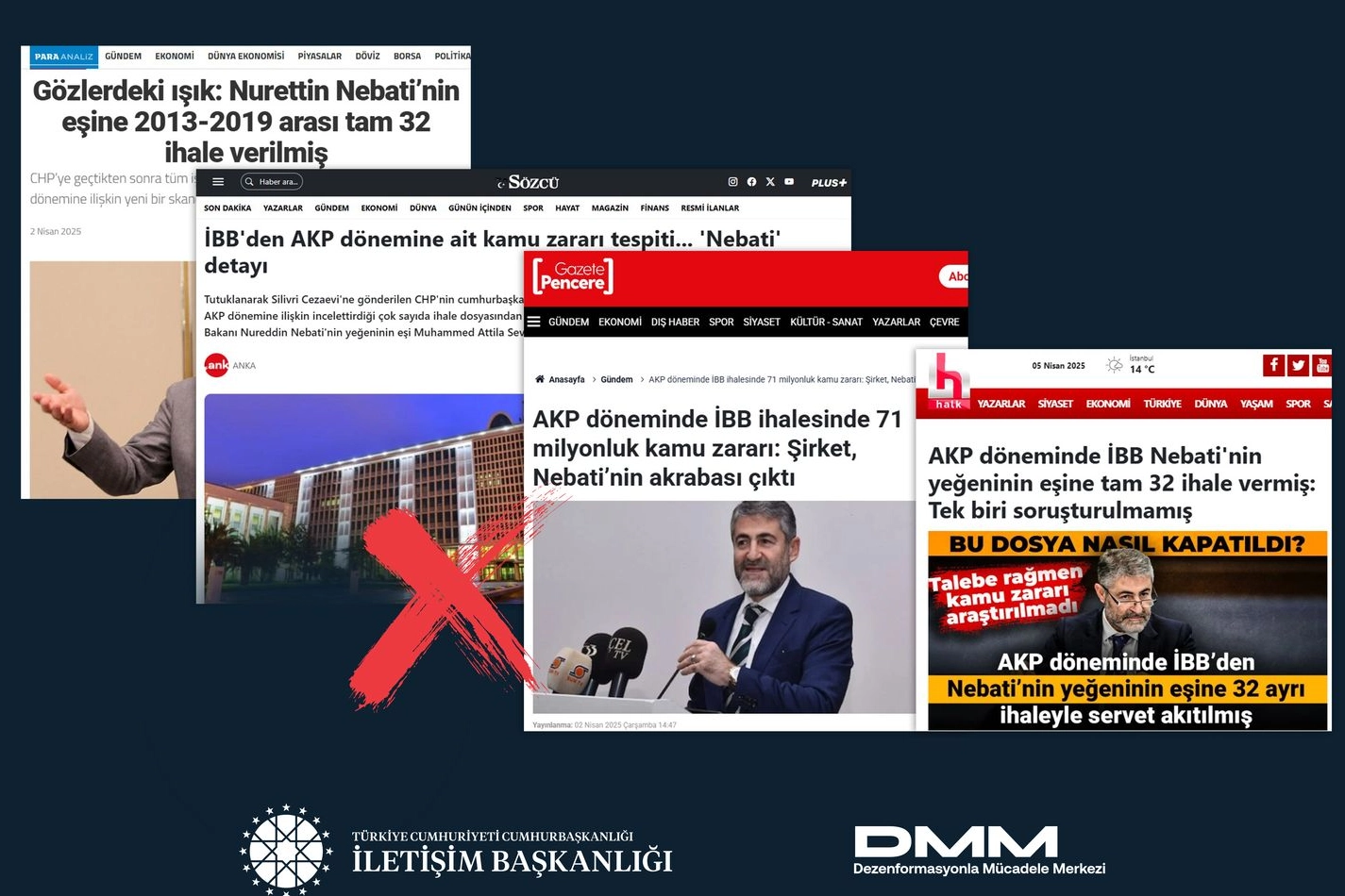 Eski Bakan'ın eşinin kamu ihalesi aldığı iddialarına yanıt 