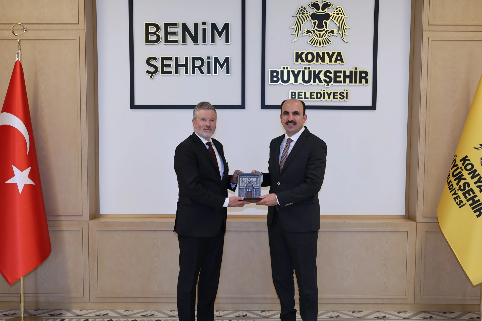 Norveç Ankara Büyükelçisi'nden Konya'ya ziyaret 