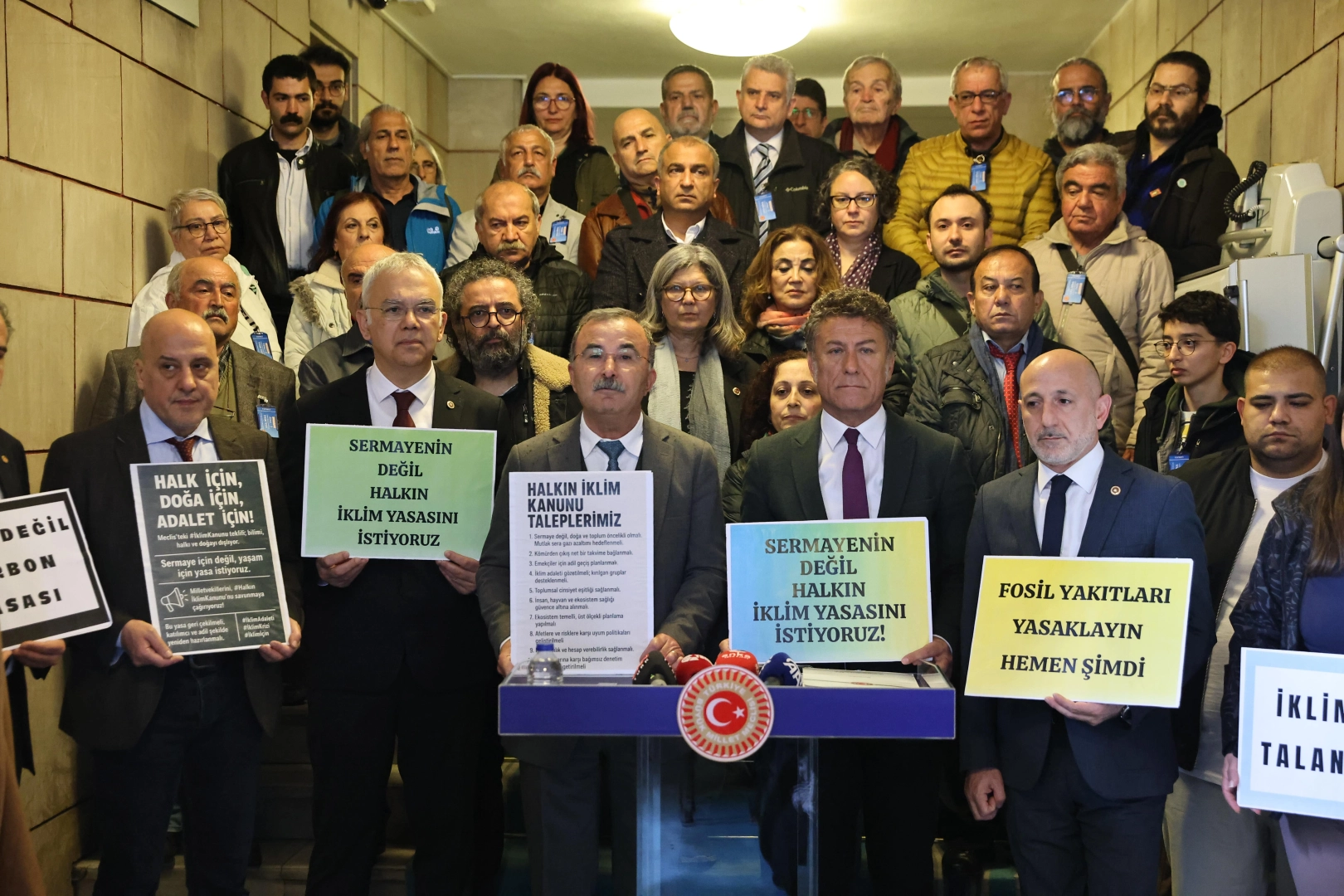 İklim Kanunu teklifine vekillerden eleştiri! 