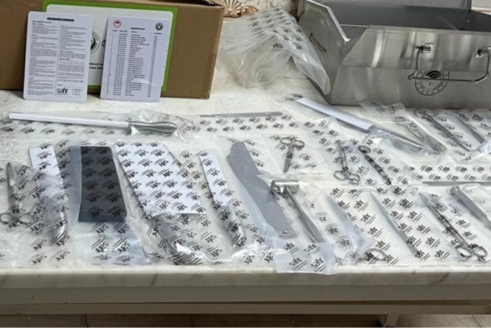 TUCSAP kapsamında Veteriner Hekimlere nekropsi setleri dağıtıldı 