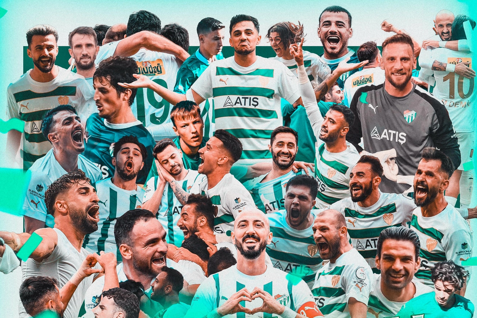 Bursaspor mutlu sona ulaştı! Timsah şampiyon! 