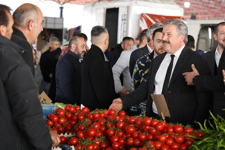 Kayseri Melikgazi'den konforlu pazar yerleri 