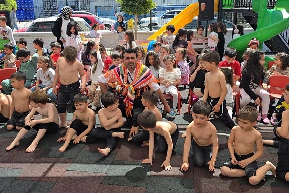 Minik Karakucak pehlivanları Arenada buluştu!  