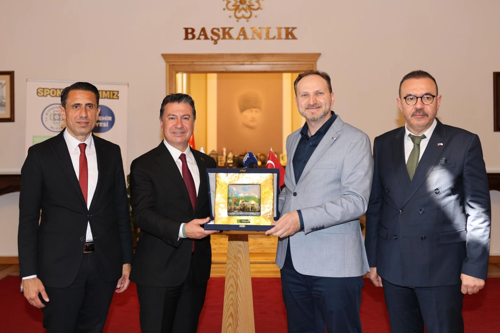 Yeşilay’dan Muğla Büyükşehir'e iş birliği teşekkürü 