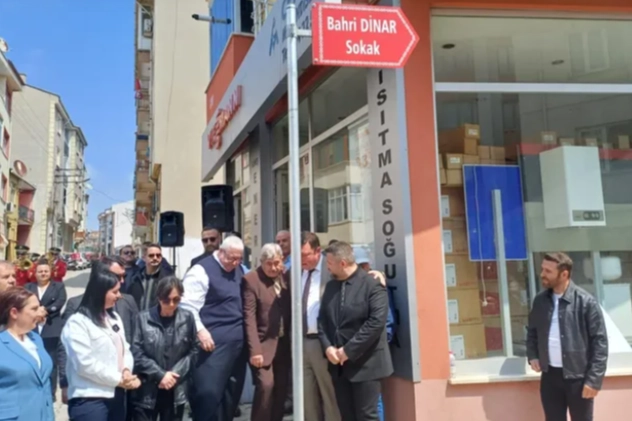 Edirne'de Bahri Dinar’ın adı artık sokağında yaşayacak 