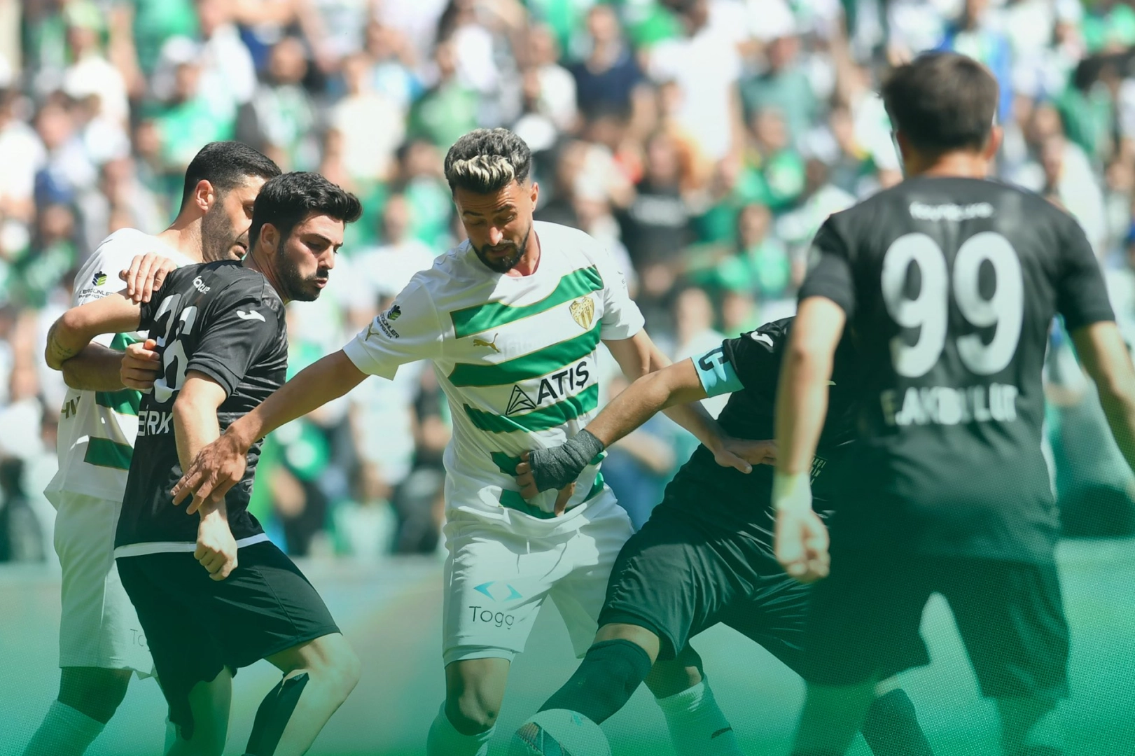 Bursaspor şampiyonluğu kupayla taçlandırdı... Cumhurbaşkanı Erdoğan’dan şampiyonluk tebriği 