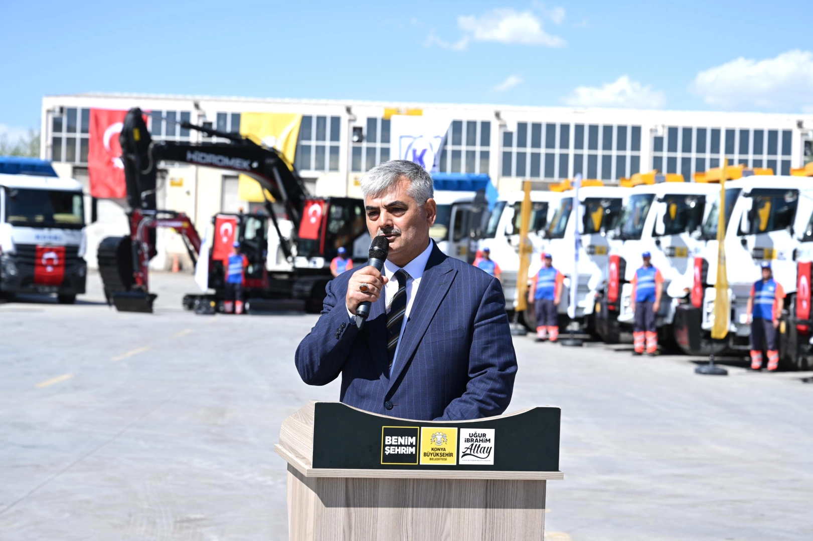 Konya KOSKİ’ye 100 milyon TL'lik 24 yeni araç 