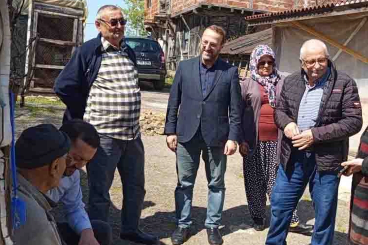 Ak Parti Şile mahalle ziyaretlerini hız kesmeden sürdürüyor 