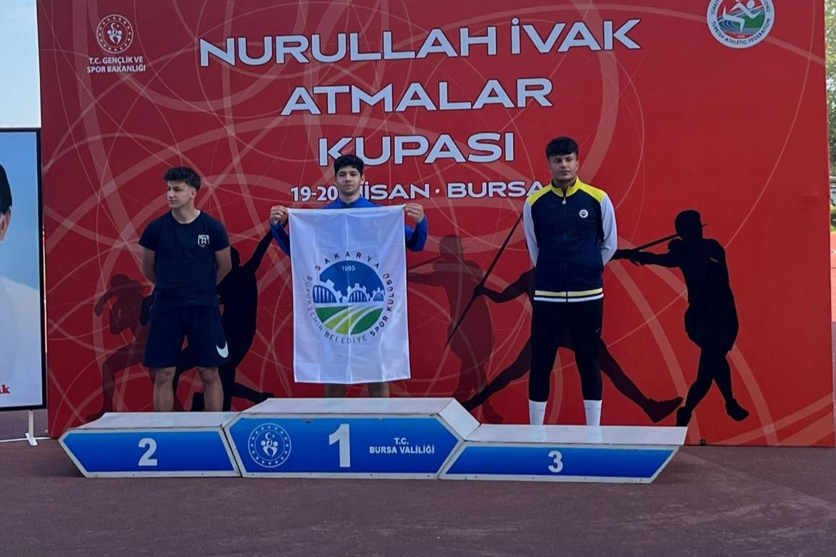 Sakaryalı atletizmciler Bursa’da şampiyon oldu 