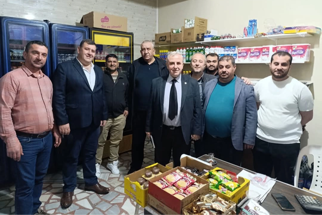 Keşan Sebze Bakkal ve Manavlar'dan Paşayiğit'e ziyaret 