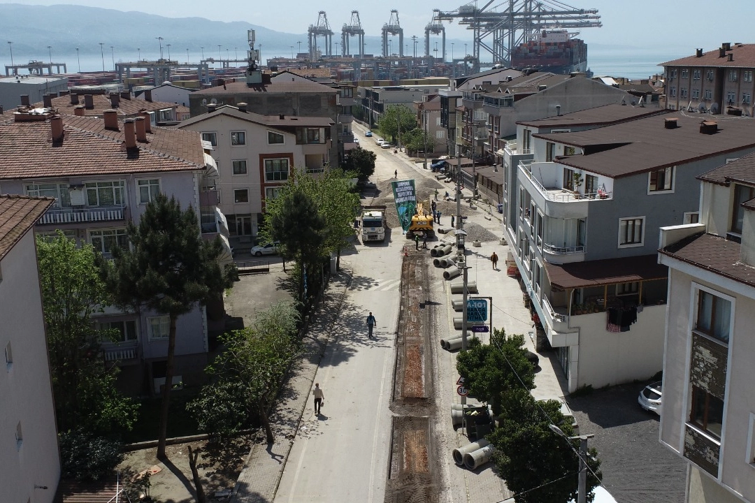 Kocaeli'de 44 Kilometrelik altyapı hamlesi 