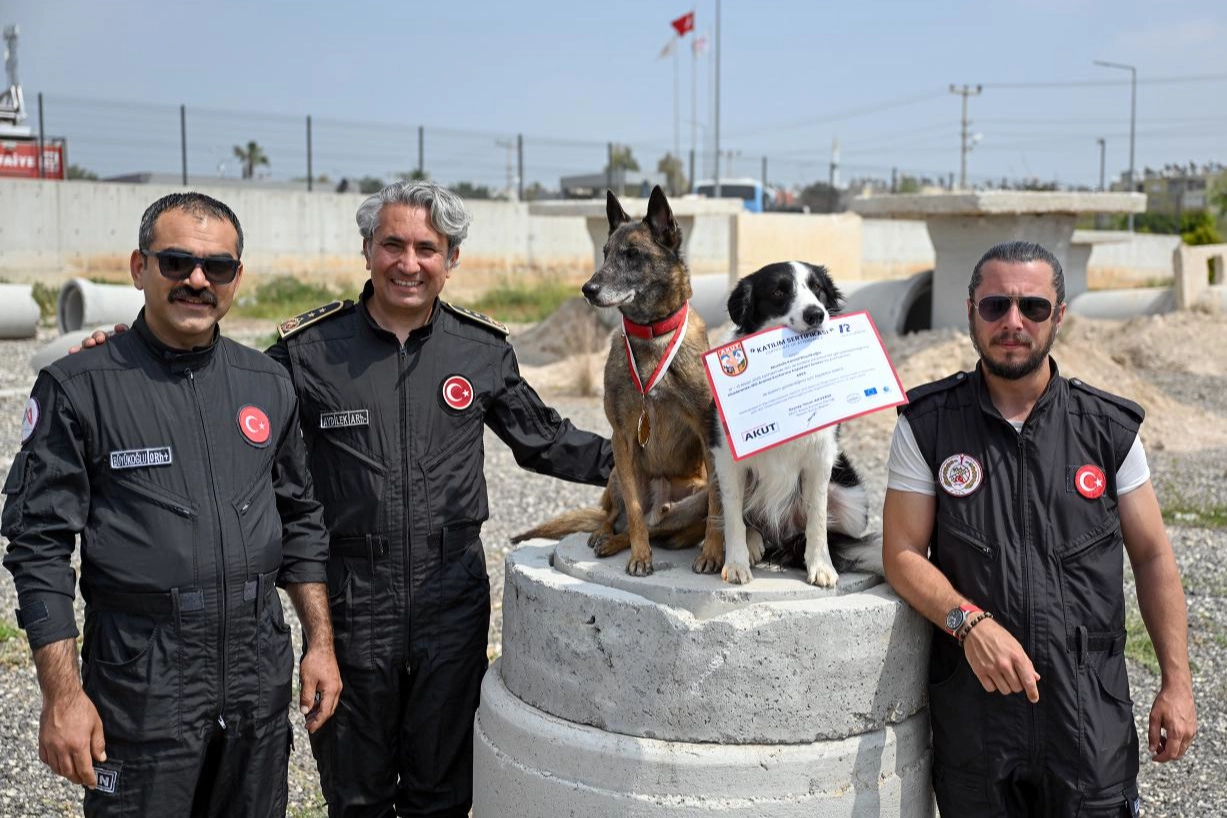 Ares ve Rex, uluslararası sınavda zirvede 