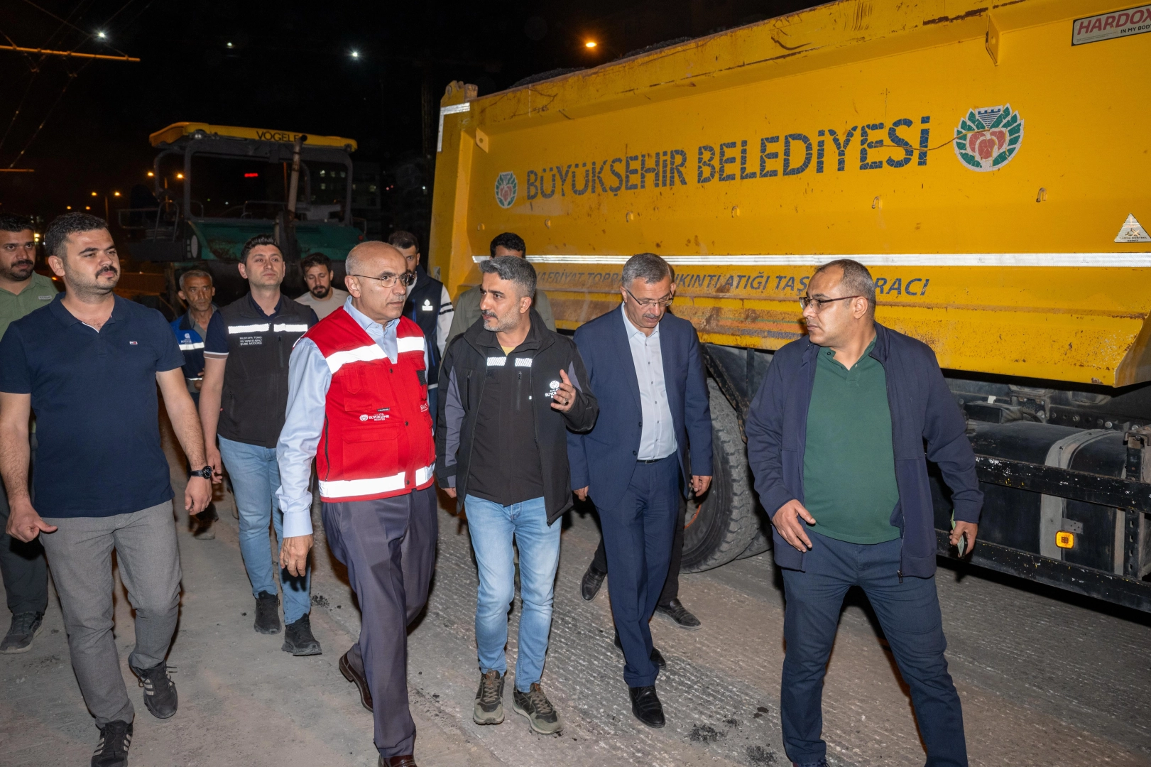 Malatya Büyükşehir'den 7/24 yol mesaisi 