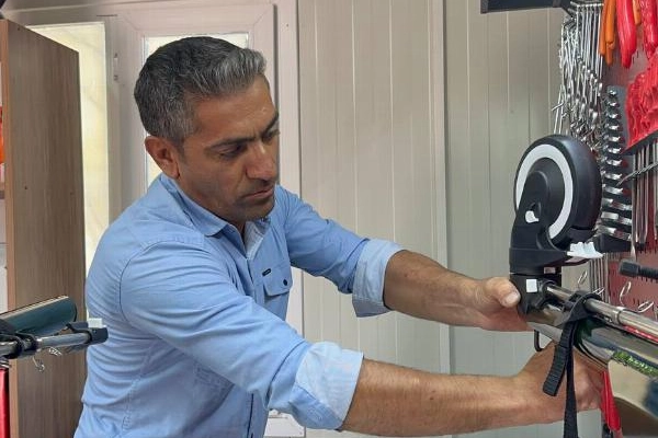 Engelli araç tamir ve bakım atölyesi hizmete açıldı 