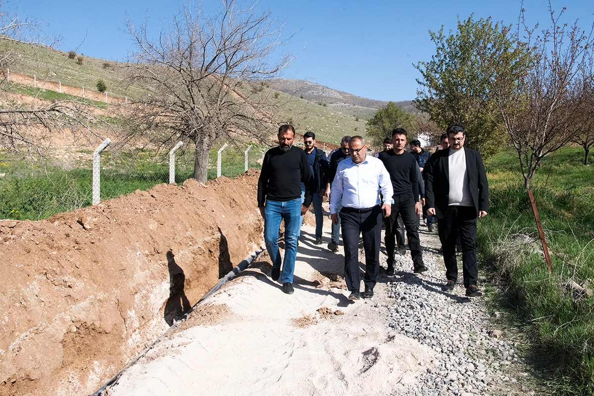 Malatya'da 15 yıllık su sorunu çözülüyor! 
