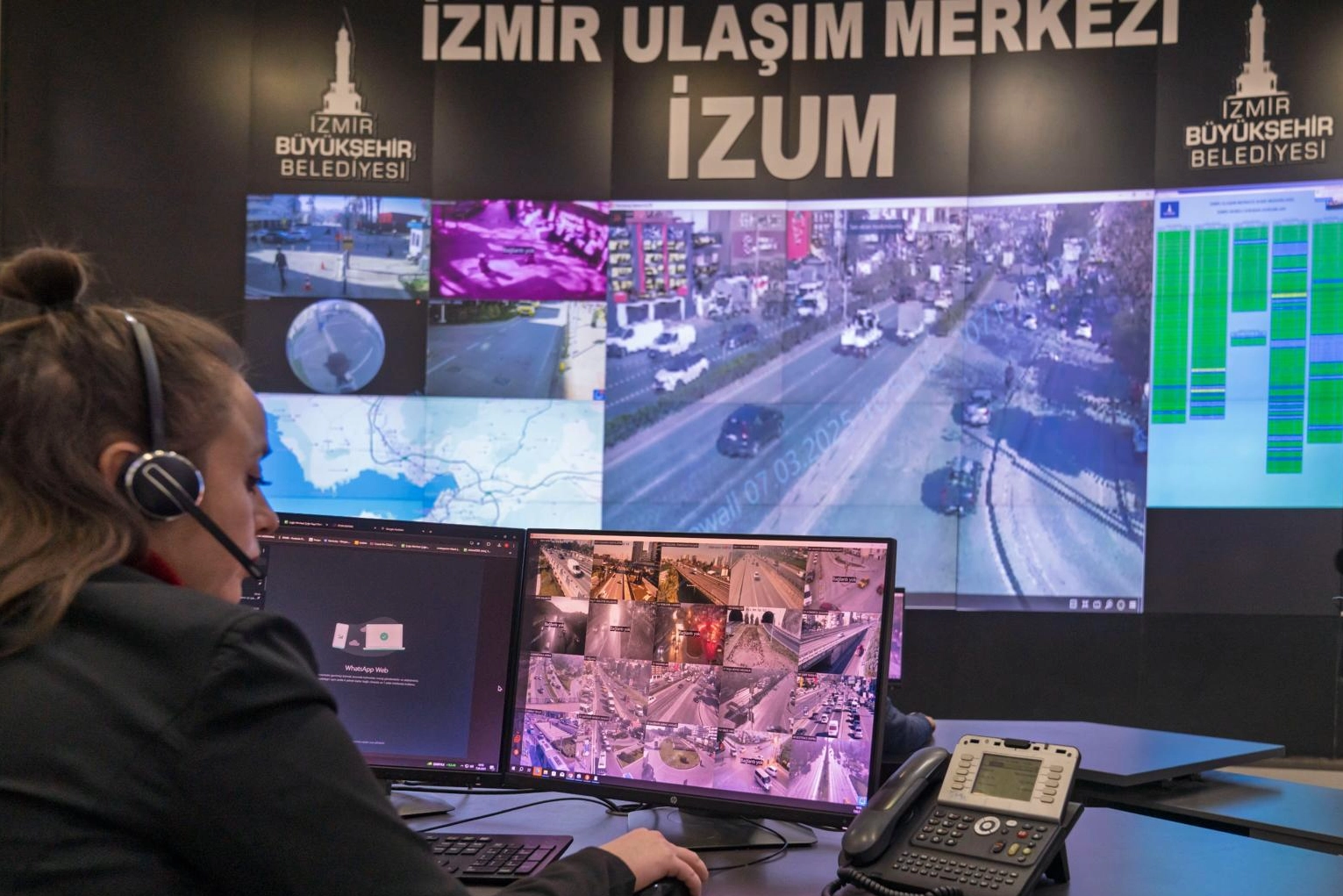 İzmir’de “akıllı” kavşaklar ile akıcı trafik 
