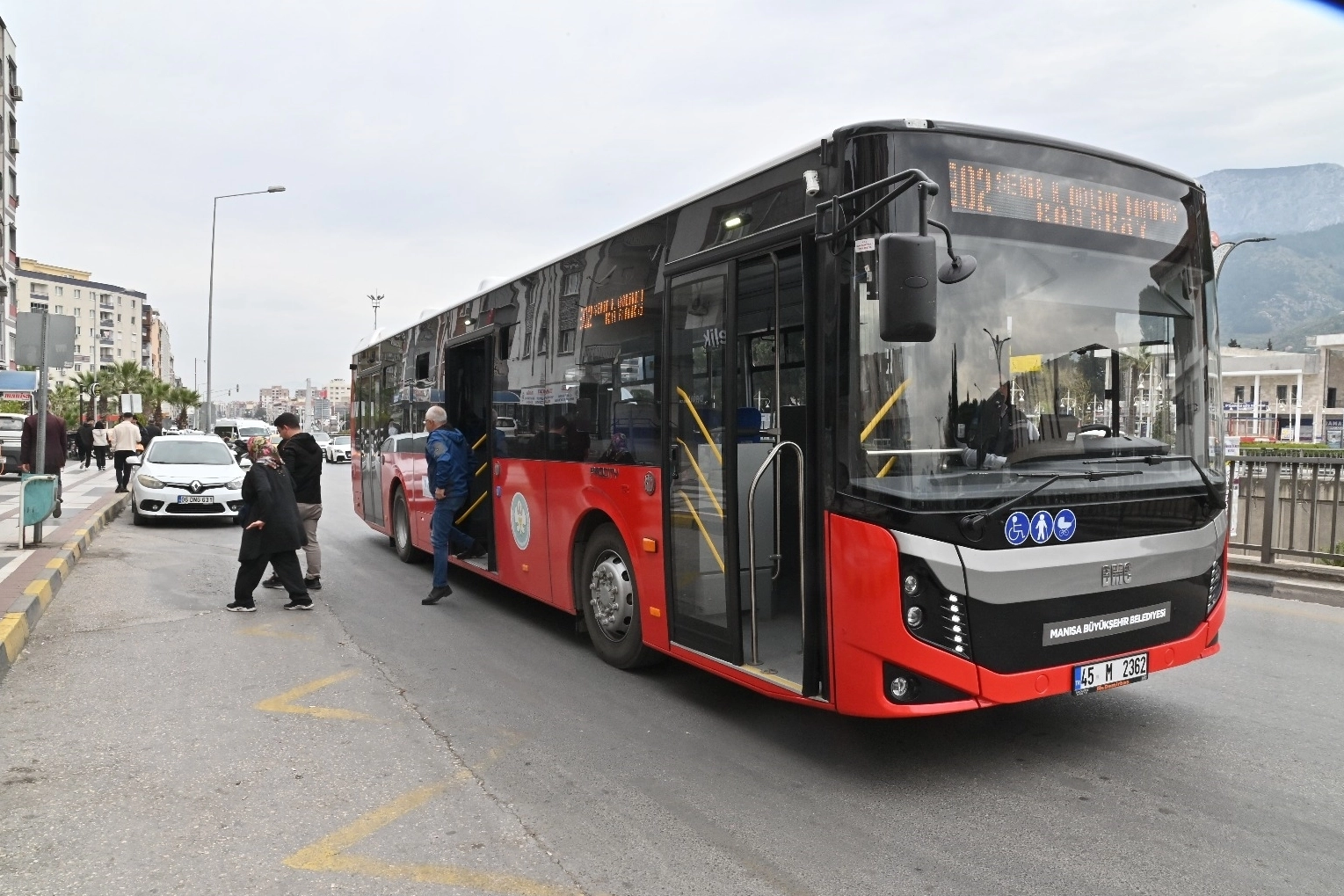 Manisa'da 1 Mayıs'ta toplu taşıma ücretsiz 