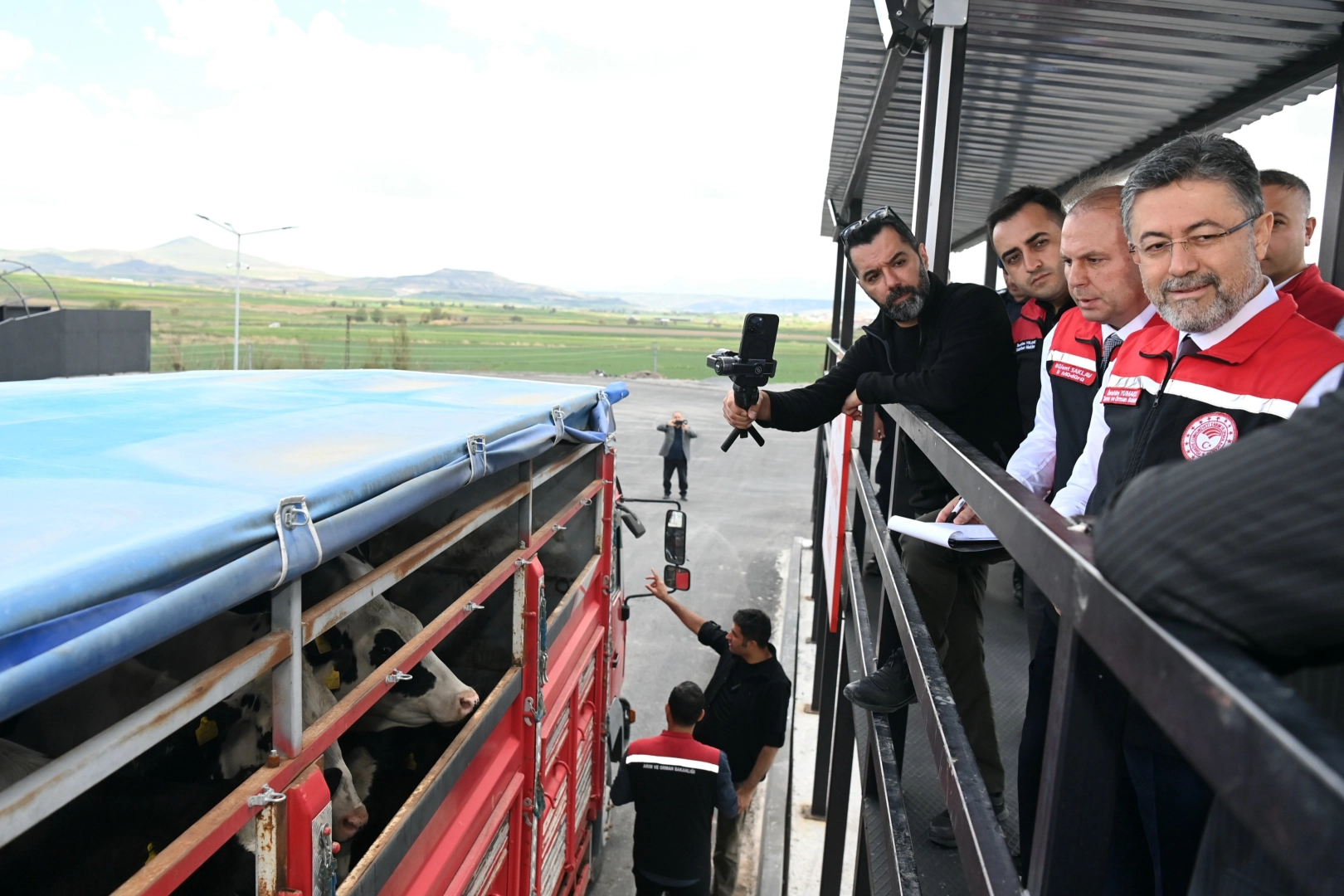 Kayseri beşinci kontrol noktası oldu... Veteriner Yol Kontrol ve Denetim İstasyonu faaliyette 